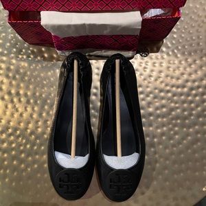 Tory Burch Minnie Travel Ballet Worn Once size 7